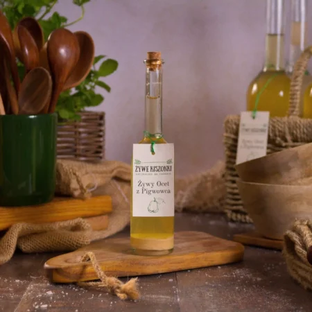 żywe kiszonki ocet z pigwowca naturalnie dla zdrowia