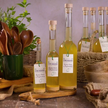 żywe kiszonki ocet z pigwowca naturalnie dla zdrowia