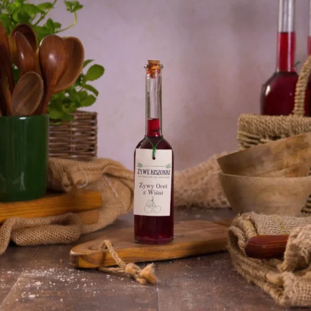 żywe kiszonki ocet wiśniowy naturalnie dla zdrowia